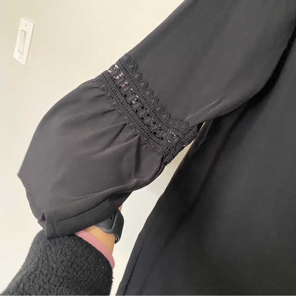 CYNTHIA ROWLEY BLACK DRESS - Picture 4 of 6